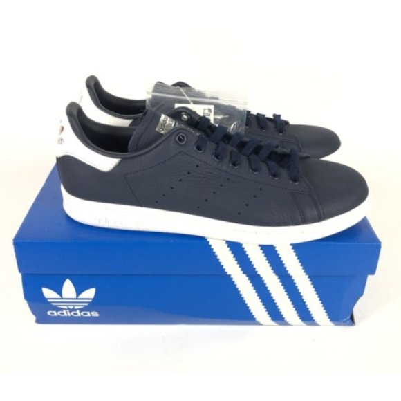 Adidas Stan Smith Navy blue Leather Sneakers Mens